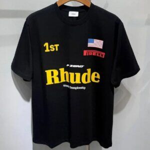 Rhude World Champ Black T-Shirt